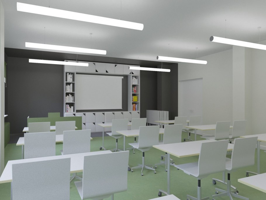 Интерьер учебной аудитории