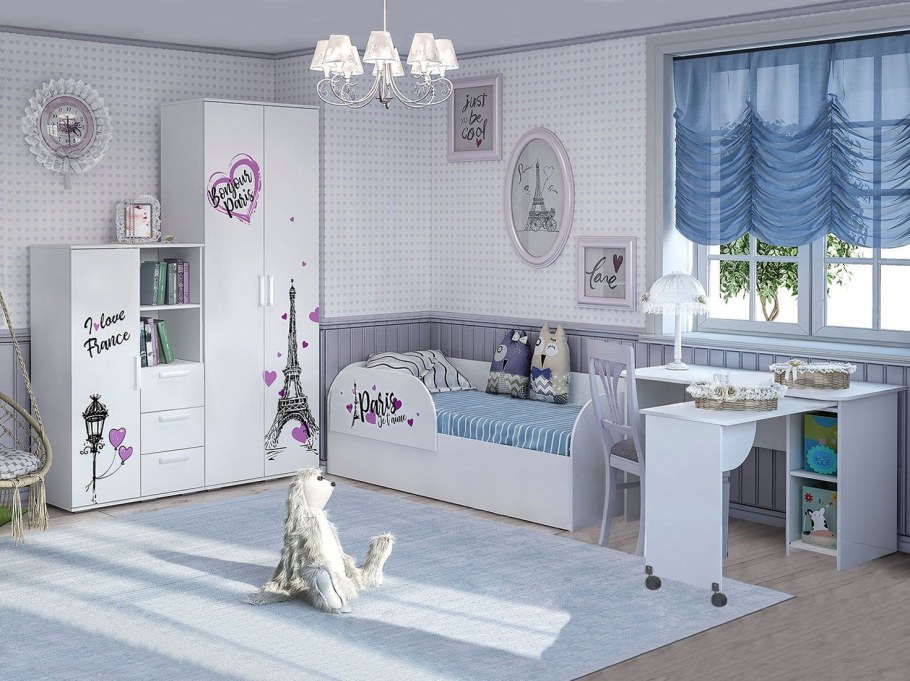 Трио Бонжур мебель детская