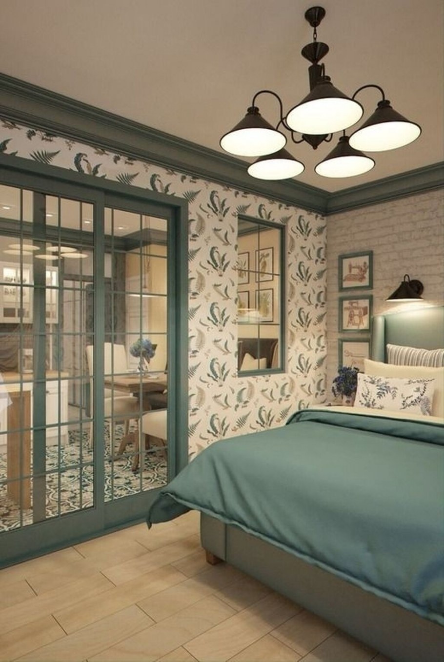 Спальня 9м2 интерьер