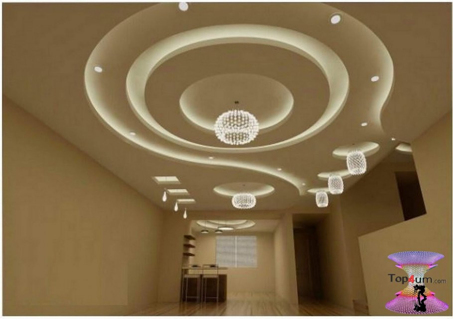 Холл потолок гипсокартон