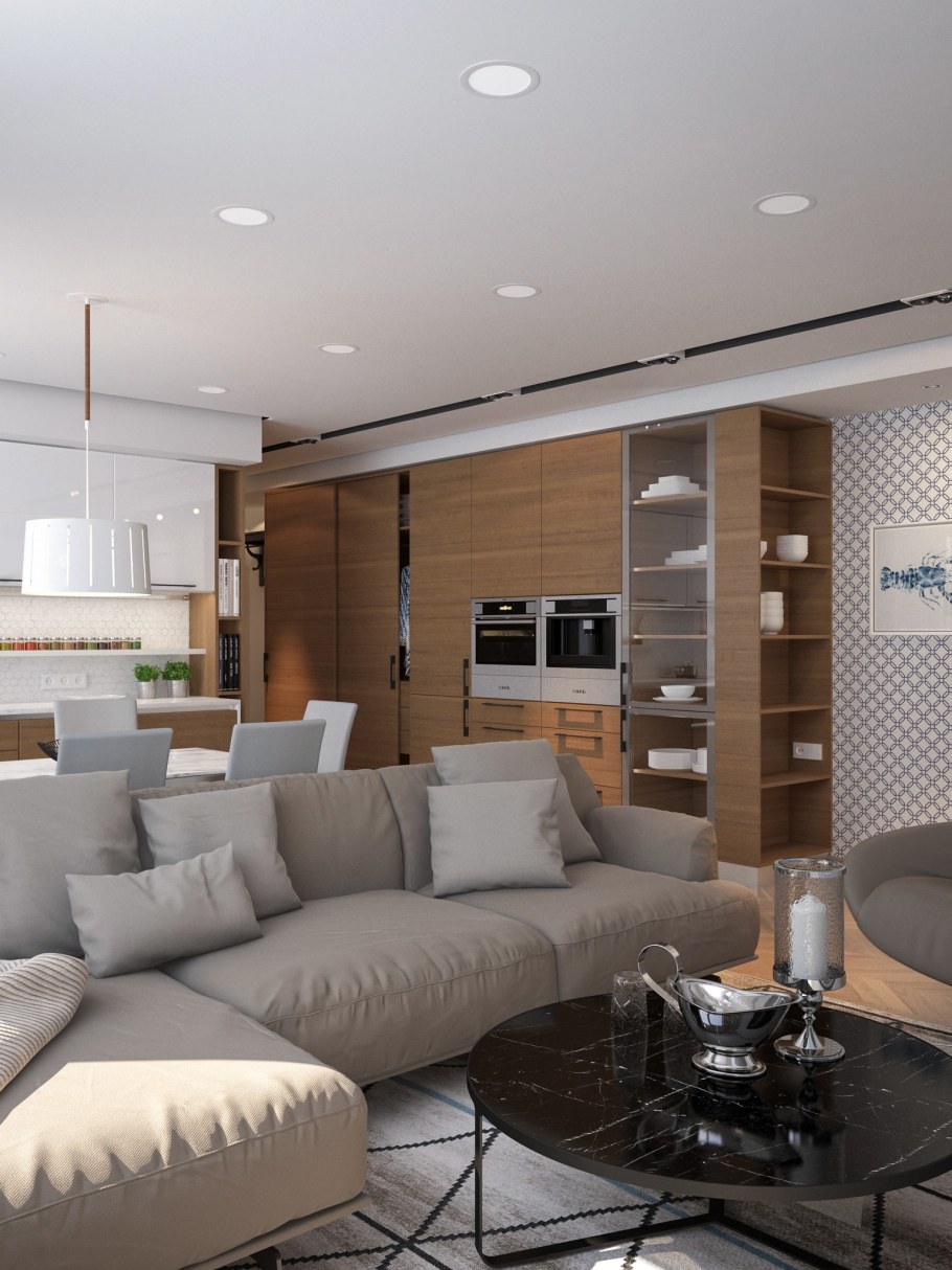 Квартира в стиле функционализм