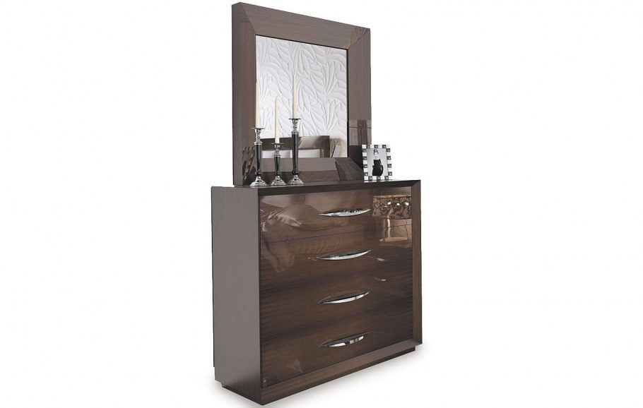Зеркало Franco Carmen 1018 темный орех