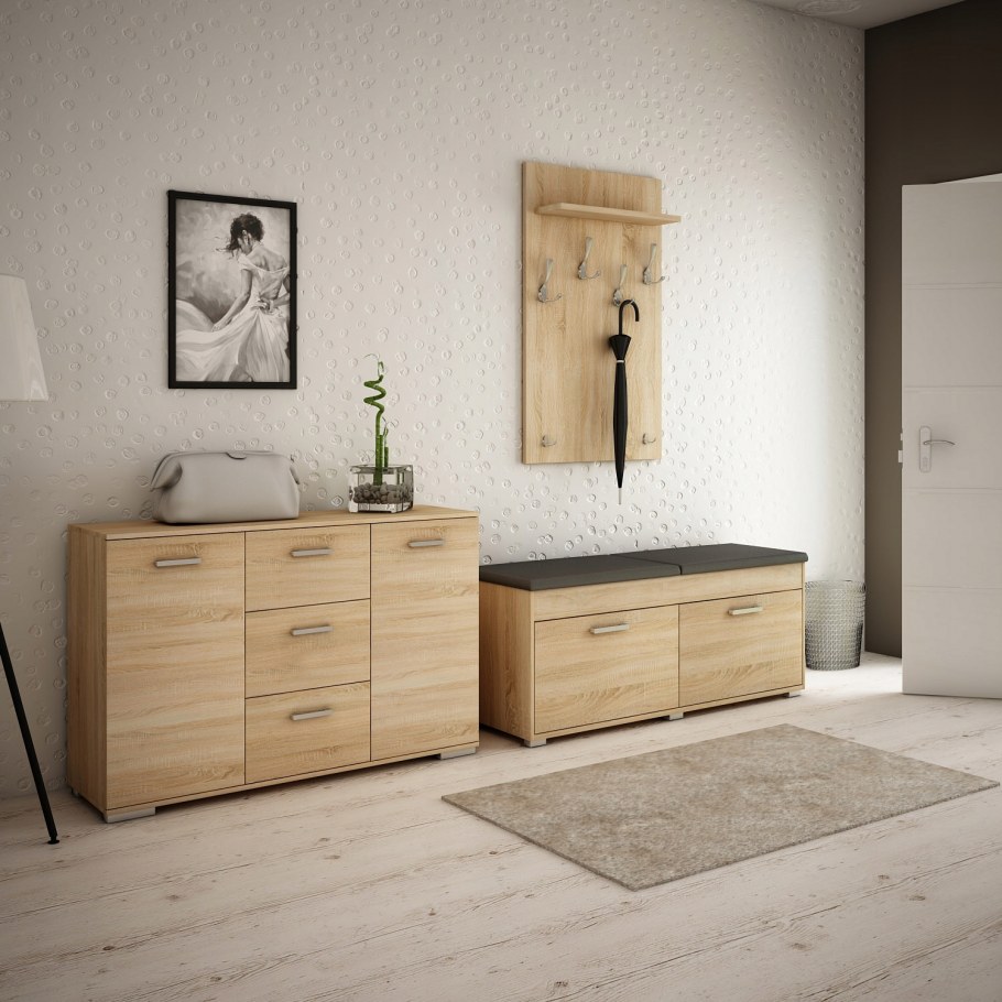 Комод лофт 800 дуб сонома