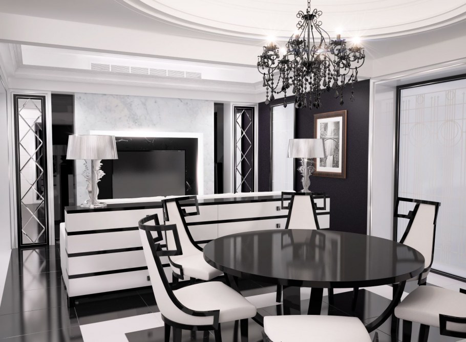 Art deco стиль в интерьере