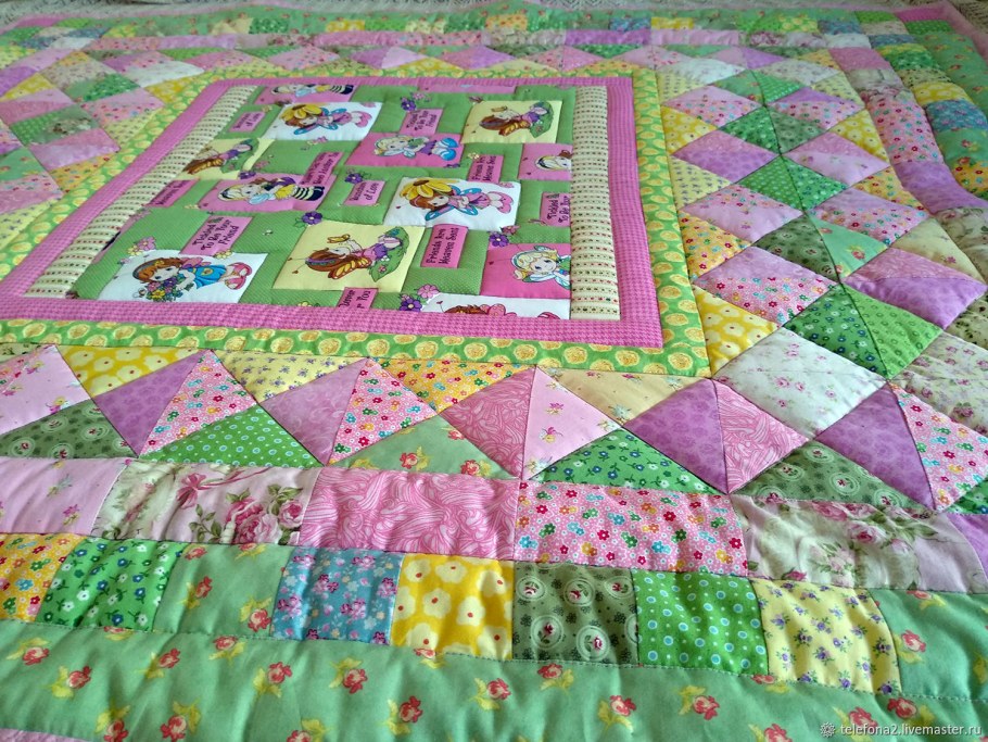 Пэчворк одеяло Мерлин cosy_Patchwork