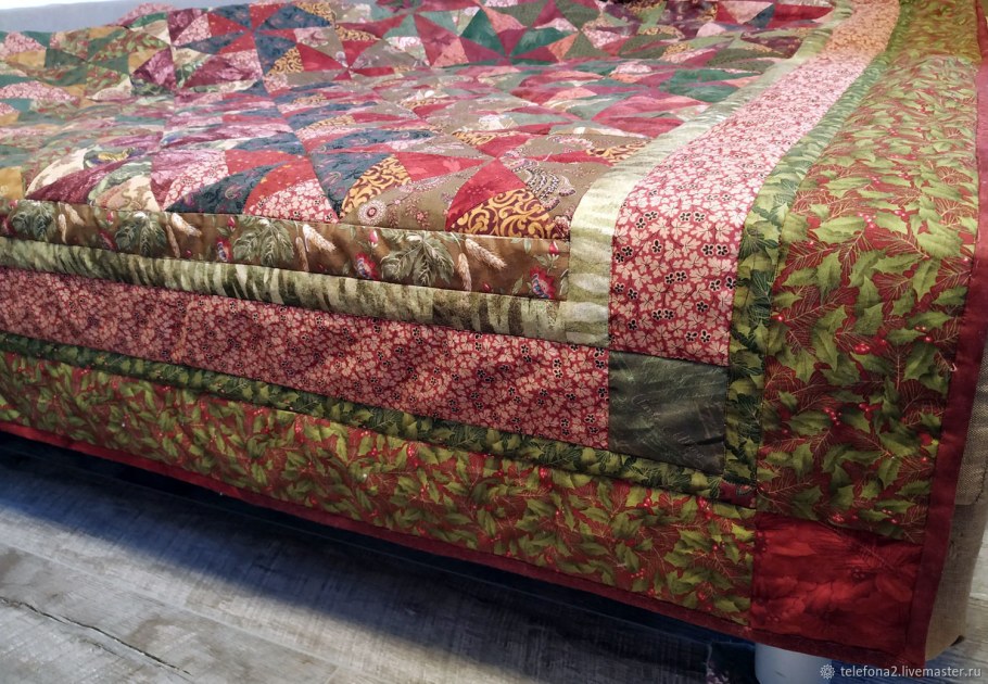 Мужское лоскутное одеяло