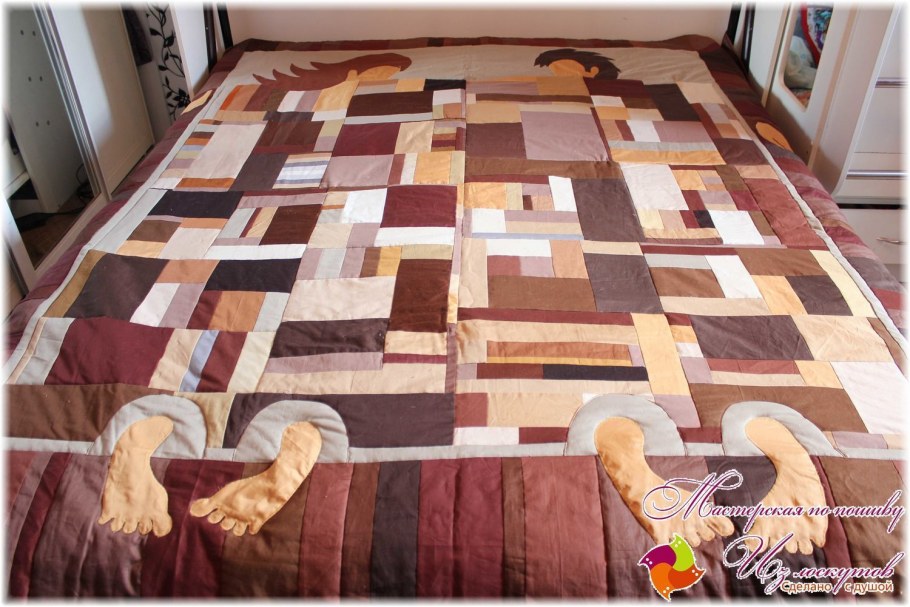 Александр Калугин художник лоскутное одеяло