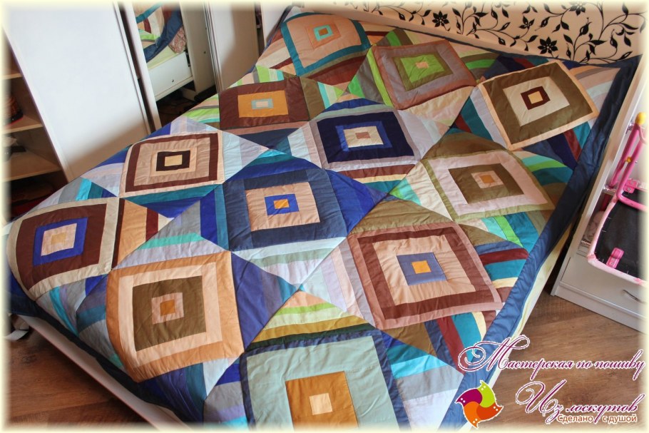 Лоскутная техника одеяло