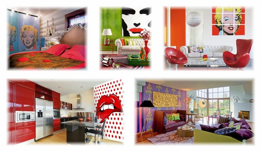 Офис в стиле поп арт