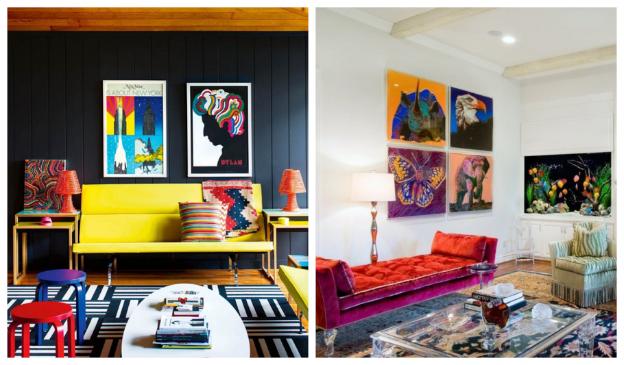 Стиль поп-арт в интерьере