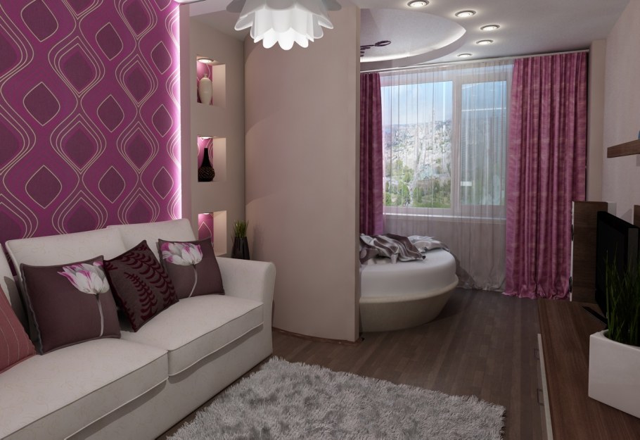 Спальня гостиная