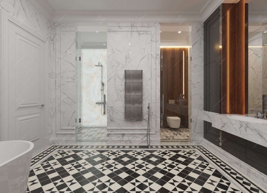 Benadresa Calacatta Bianco 60x60 напольная