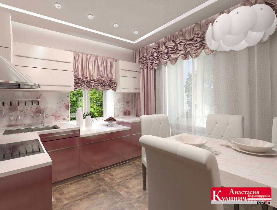 Кухня 8кв м Неоклассика