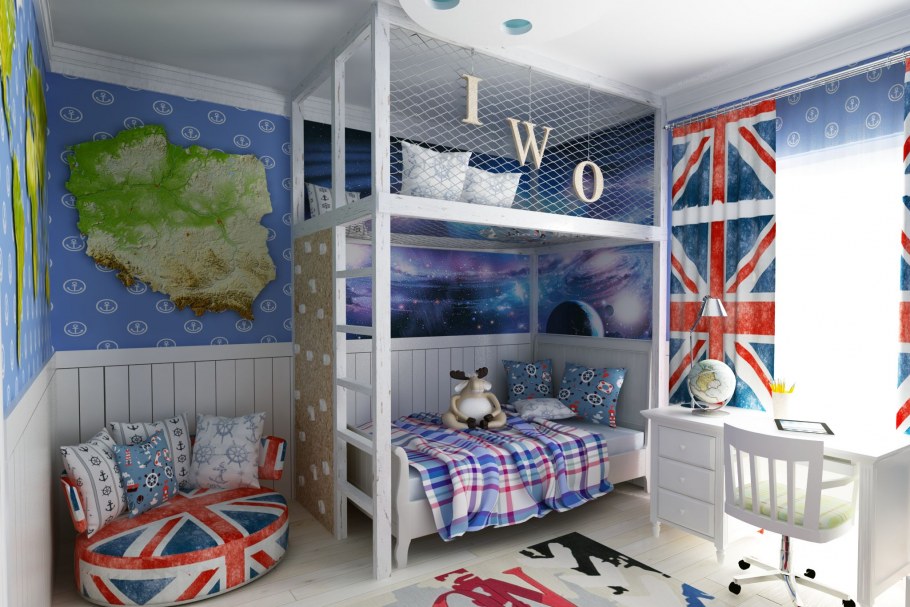 Лондонский стиль в интерьере