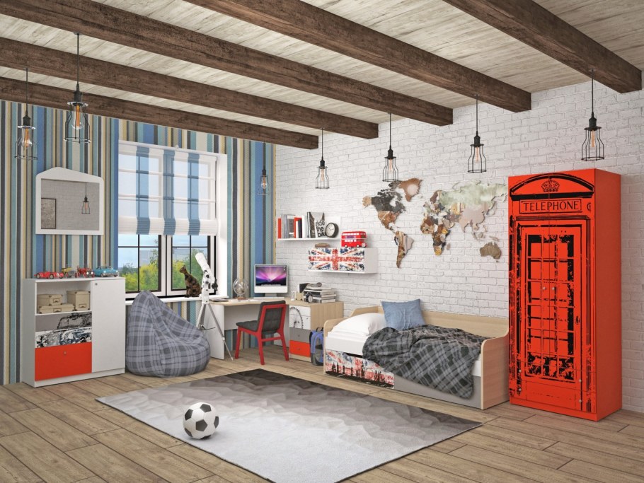 Комната подростка клетка