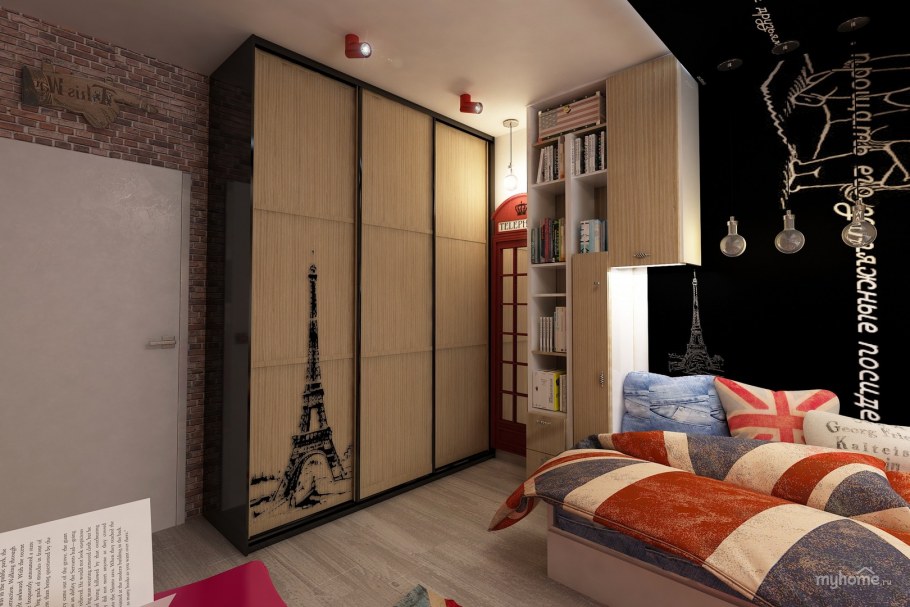 Комната в британском стиле