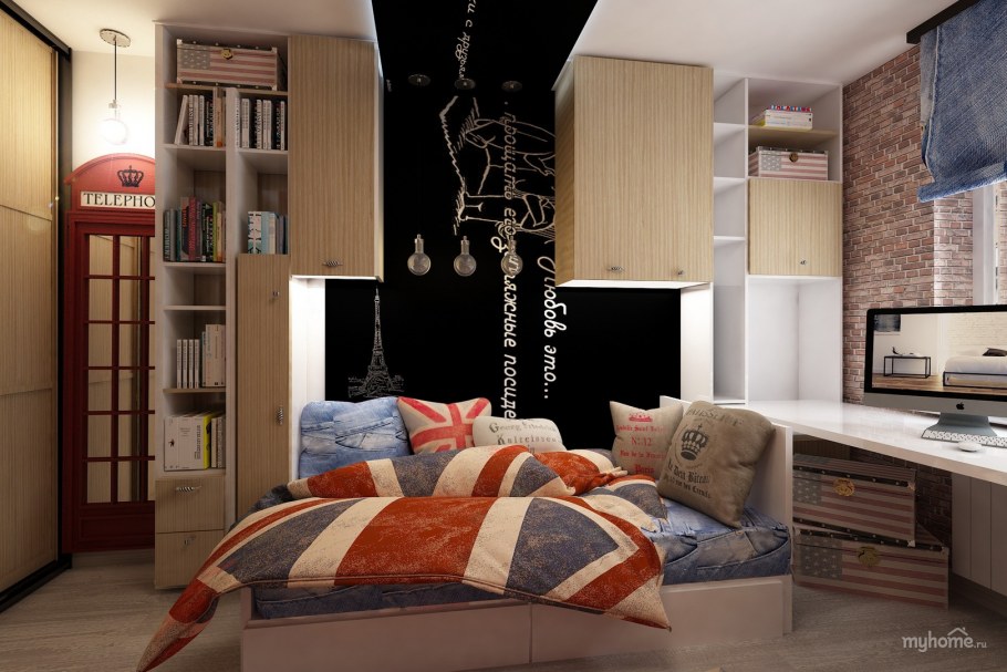 Британский интерьер детской