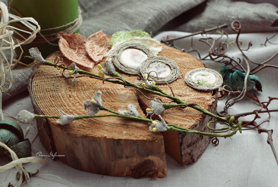 Украшения в экостиле