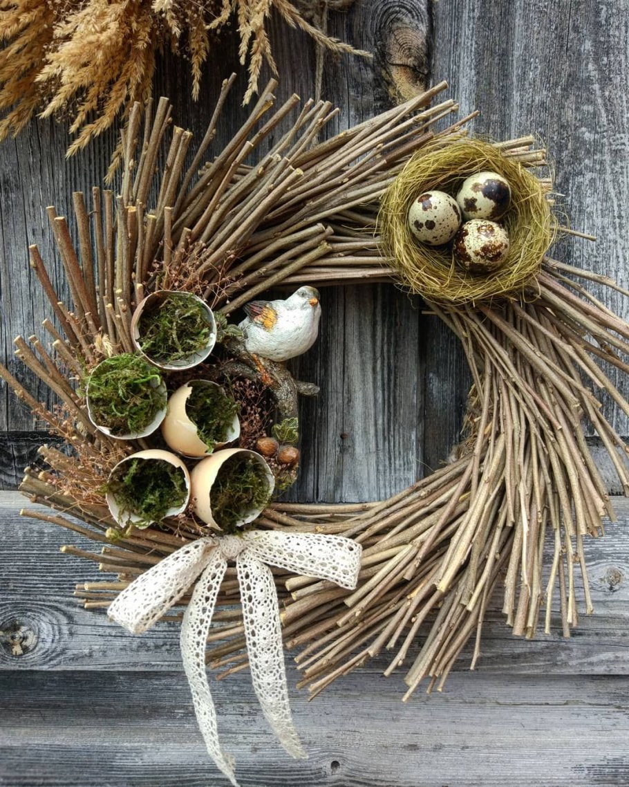 Веночки из веточек