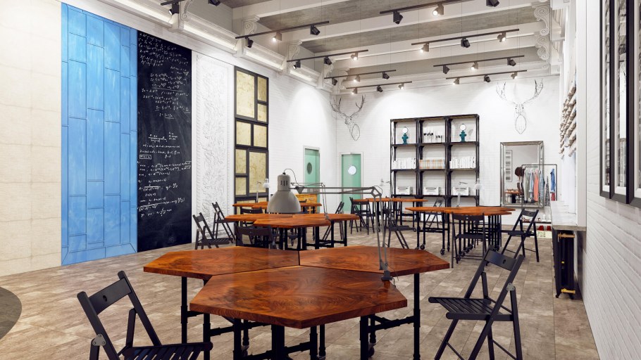 Интерьер учебного заведения