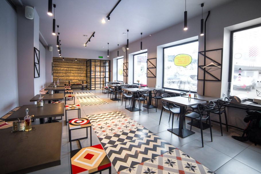 Пельменная интерьер