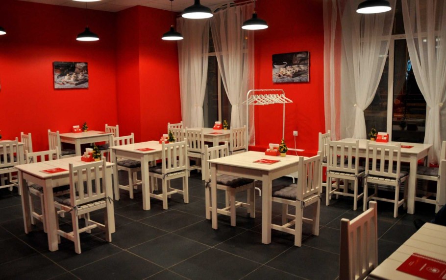 Пельменная интерьер