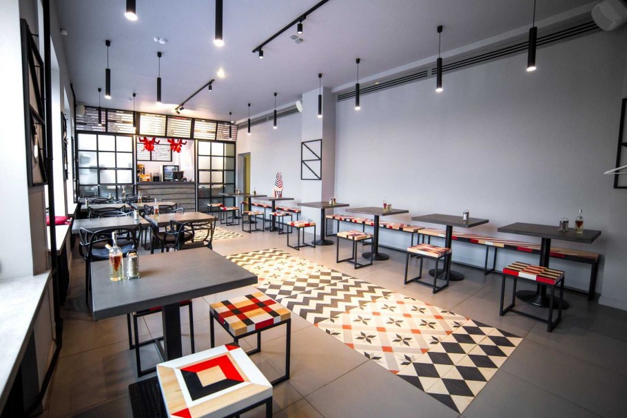 Интерьер пельменной