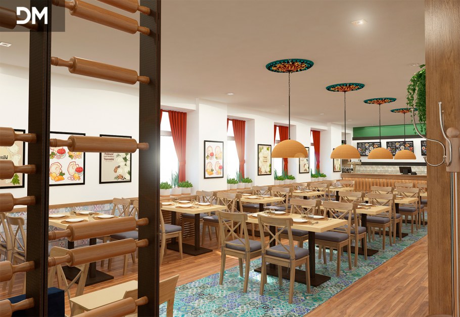 Кафе «Вареничная №1» на новом Арбате