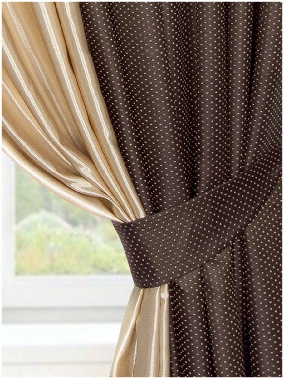 Идеи штор в горох