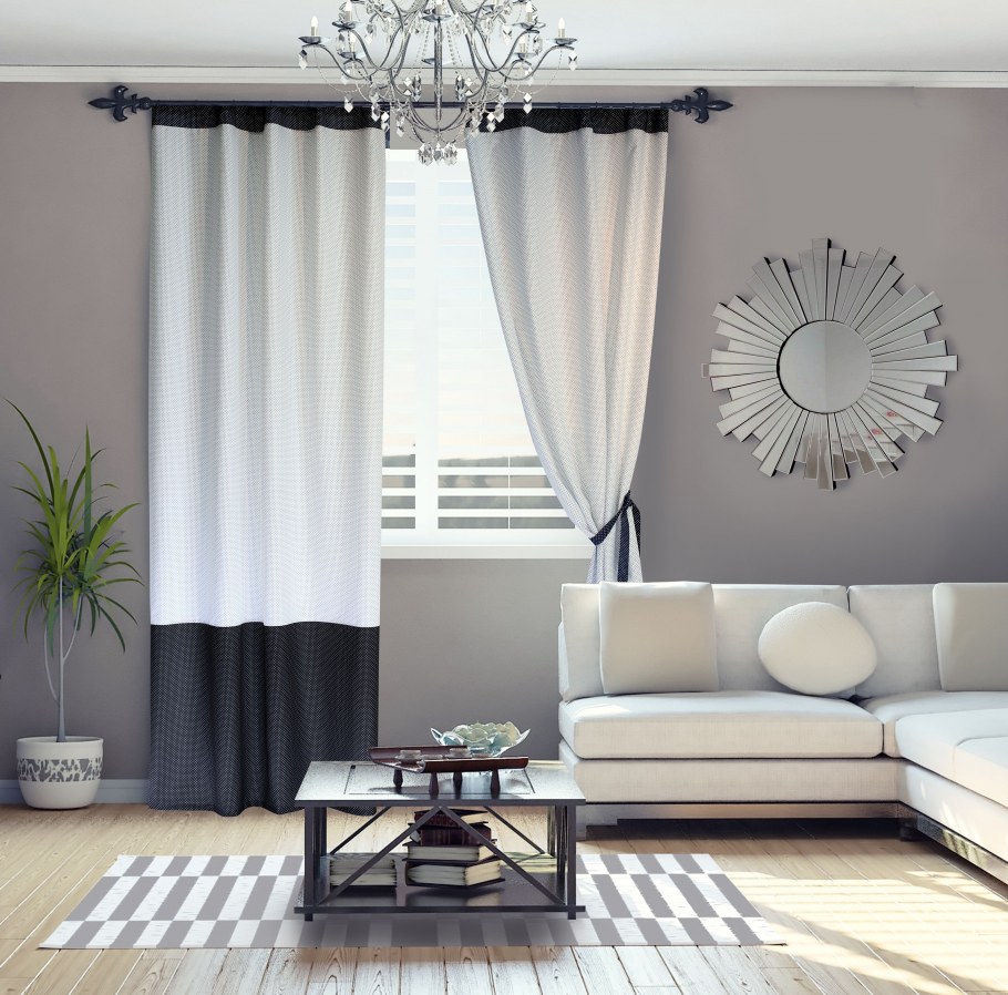 Шторы в гостиную оригинальные
