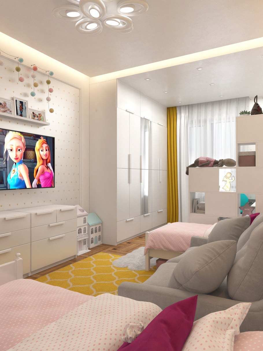 Интерьер детской комнаты