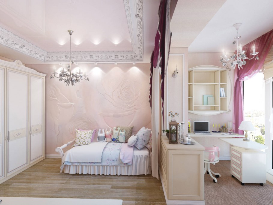 Кровать принцесса ясень Анкор белый