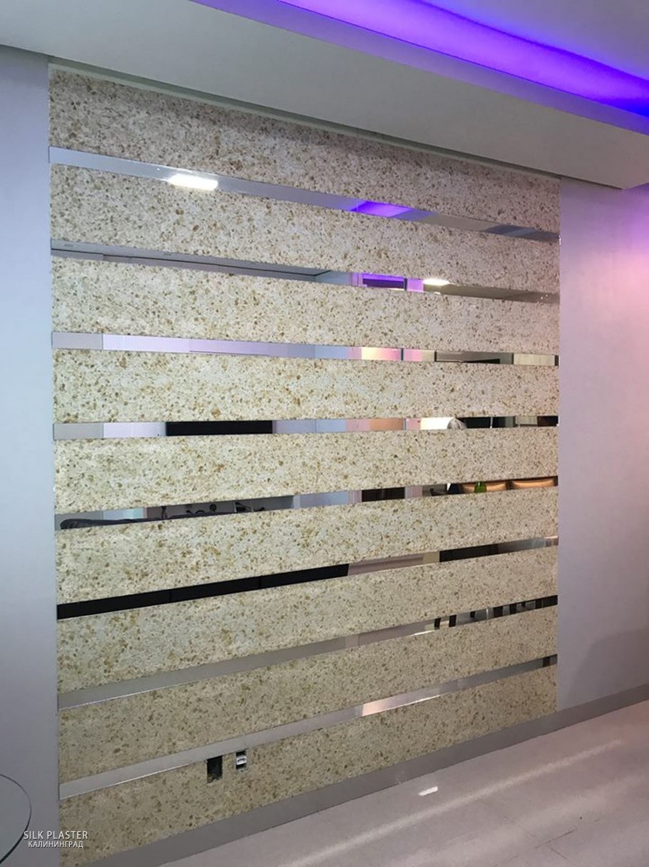 Венецианская штукатурка в холле