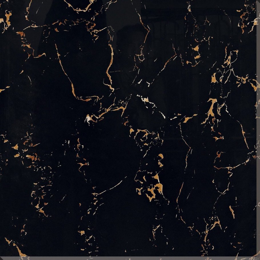 Керамогранит 80х80 черный мрамор