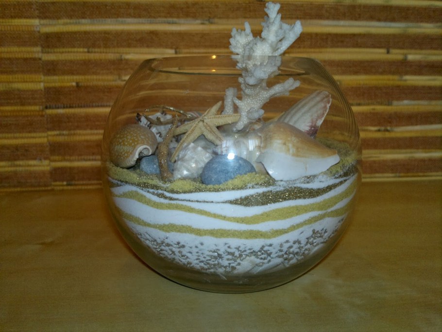 Декор сухого аквариума