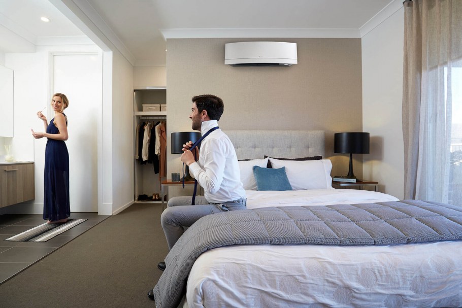 Встроенный свет в спальне