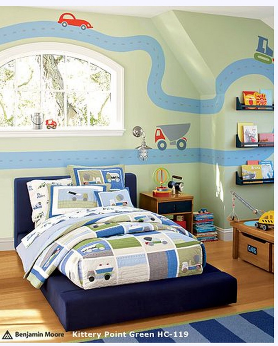 Интерьер спальни для мальчика 3 лет