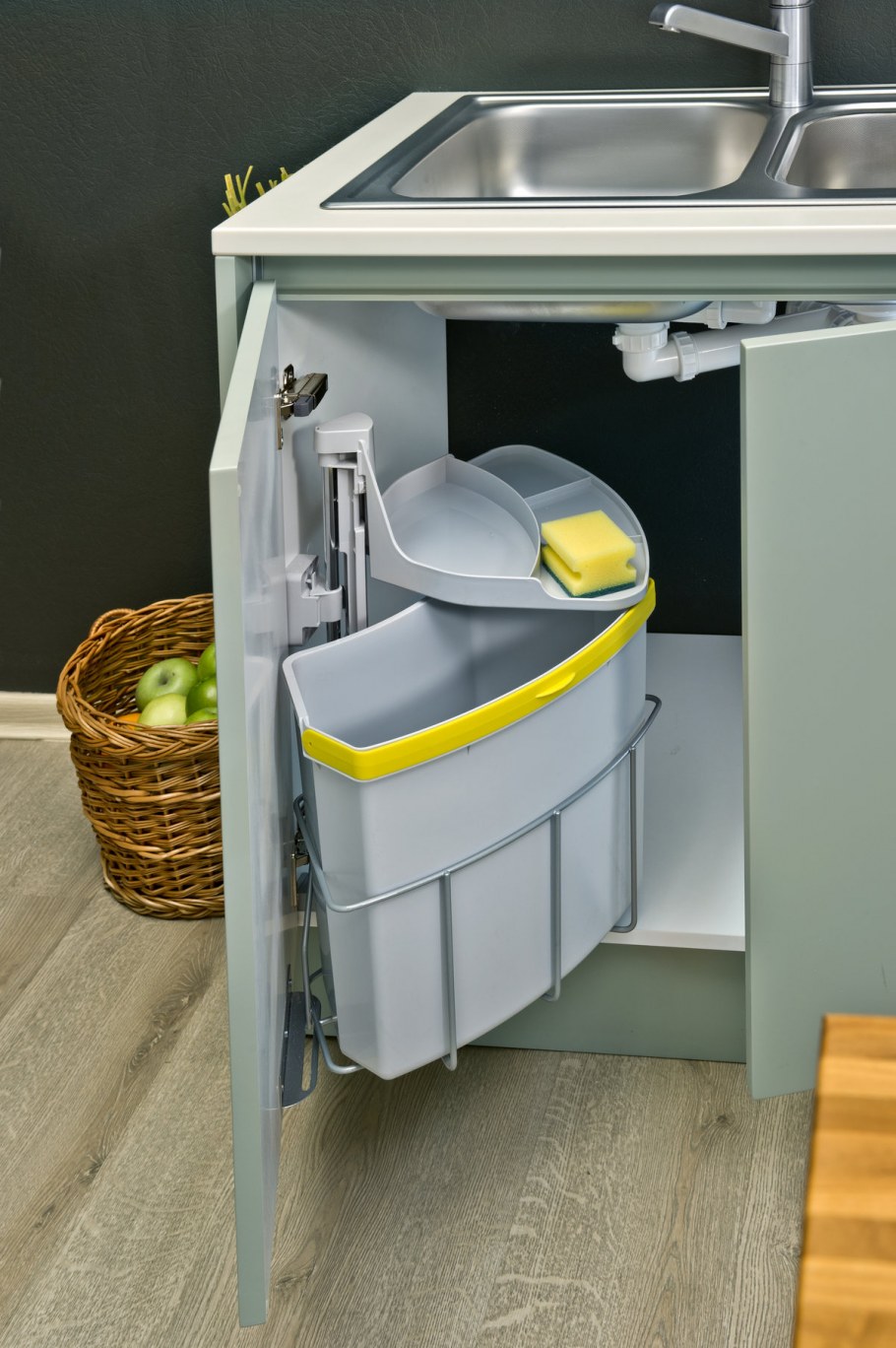 Кухня дуб сонома светлый