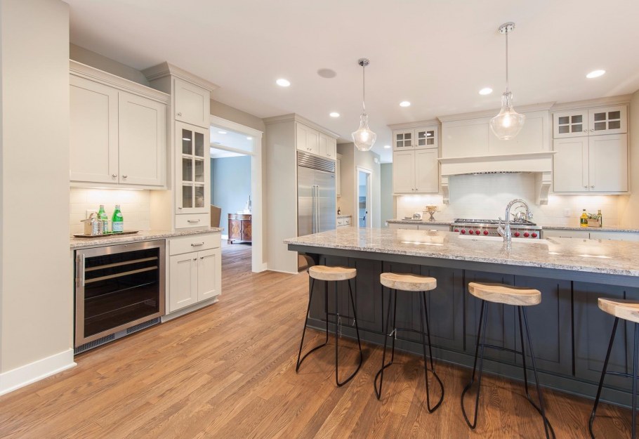 Кухня Прованс дуб сонома трюфель/крем