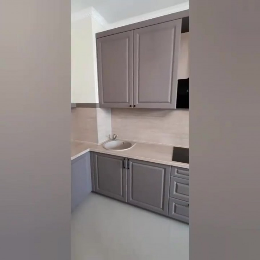 Кухня Эггер бетон Чикаго темный