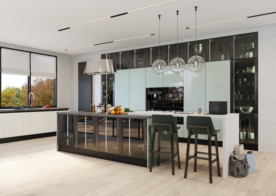 Кухня Сканди Cappuccino Softwood