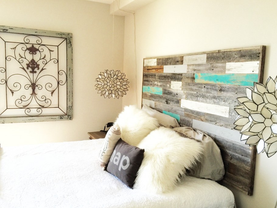 Декор изголовья кровати