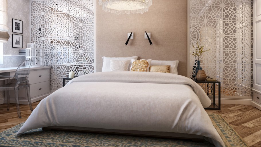 Мягкие панели в интерьере