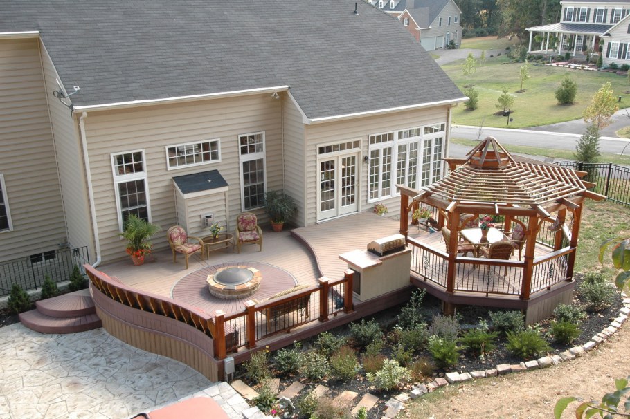 Полукруглая терраса