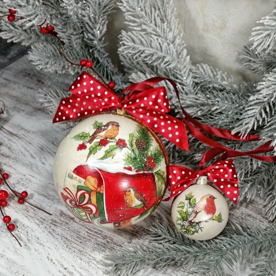 Ёлочный шар "Петриковка"