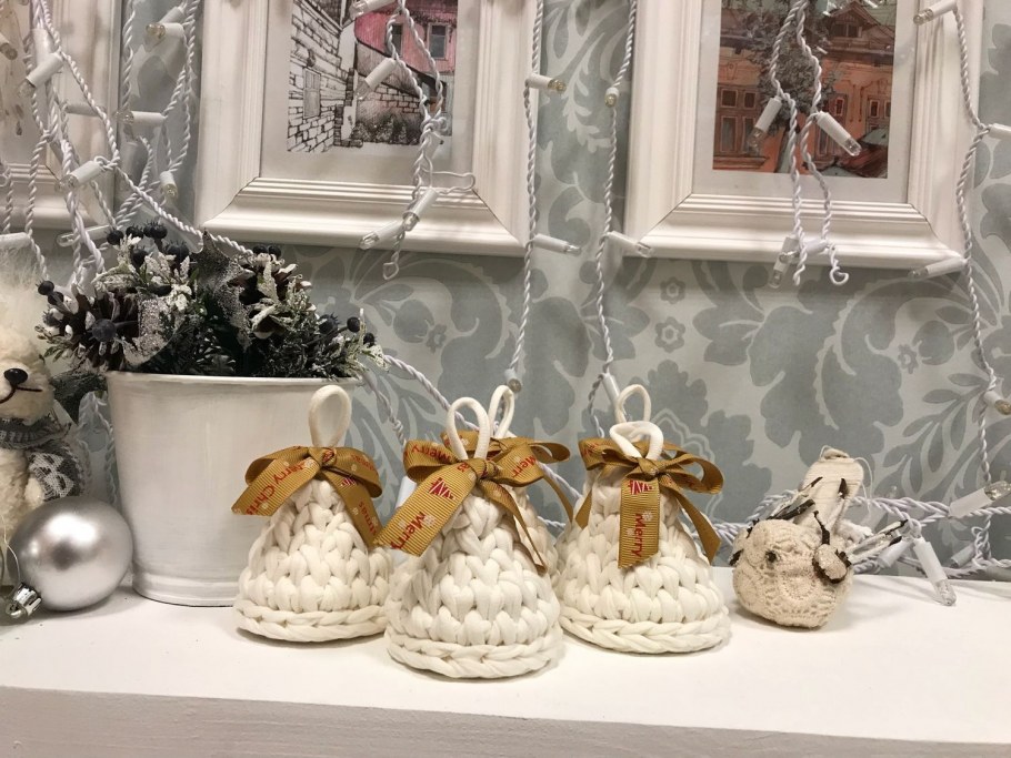 Новогодние игрушки рустик