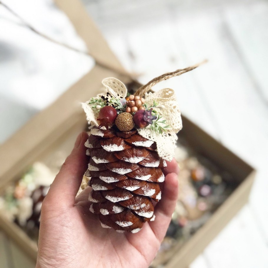 Поделка Новогодняя в скандинавском стиле