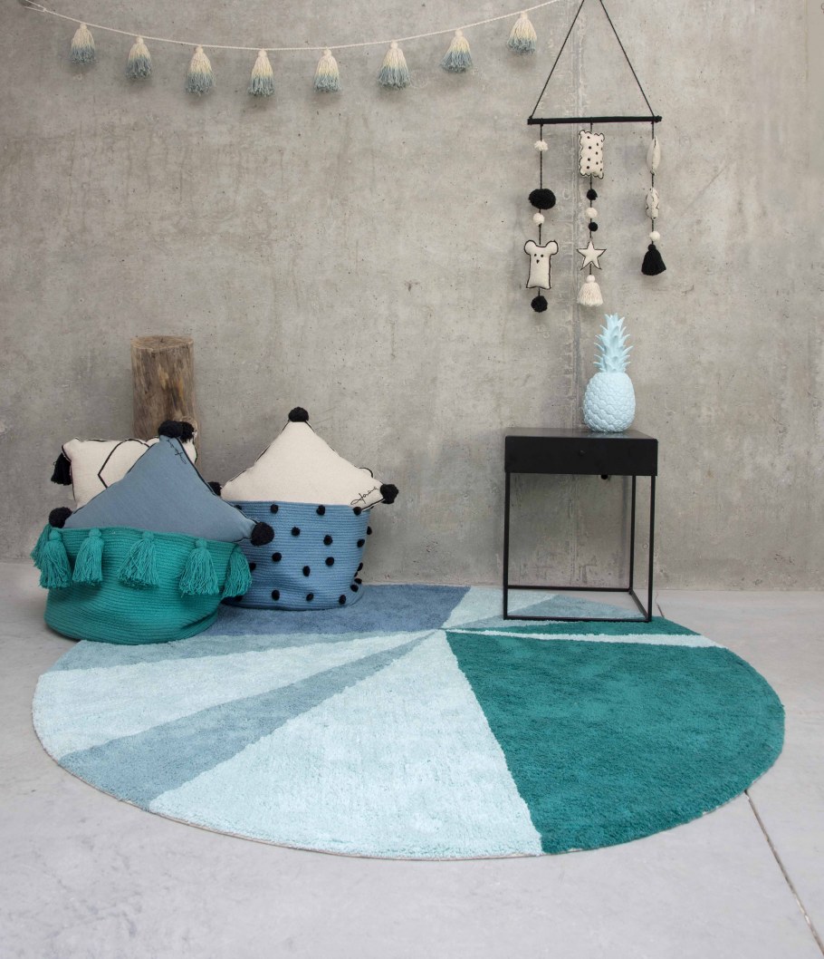 Ковры бирюза в интерьере