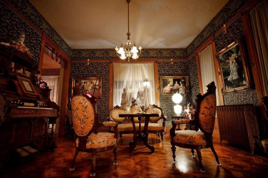 Гостиная викторианской эпохи, Англия