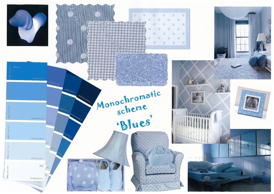 Сочетание цветов в интерьере